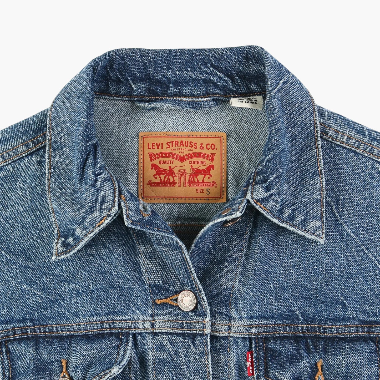Vintage Denim Trucker Jacket