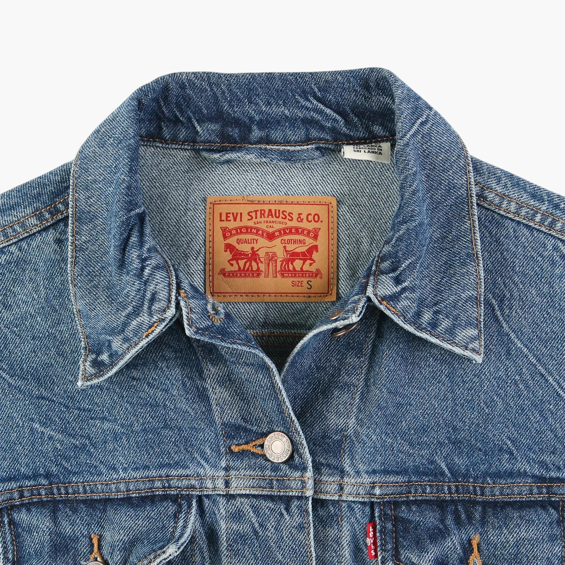 Vintage Denim Trucker Jacket