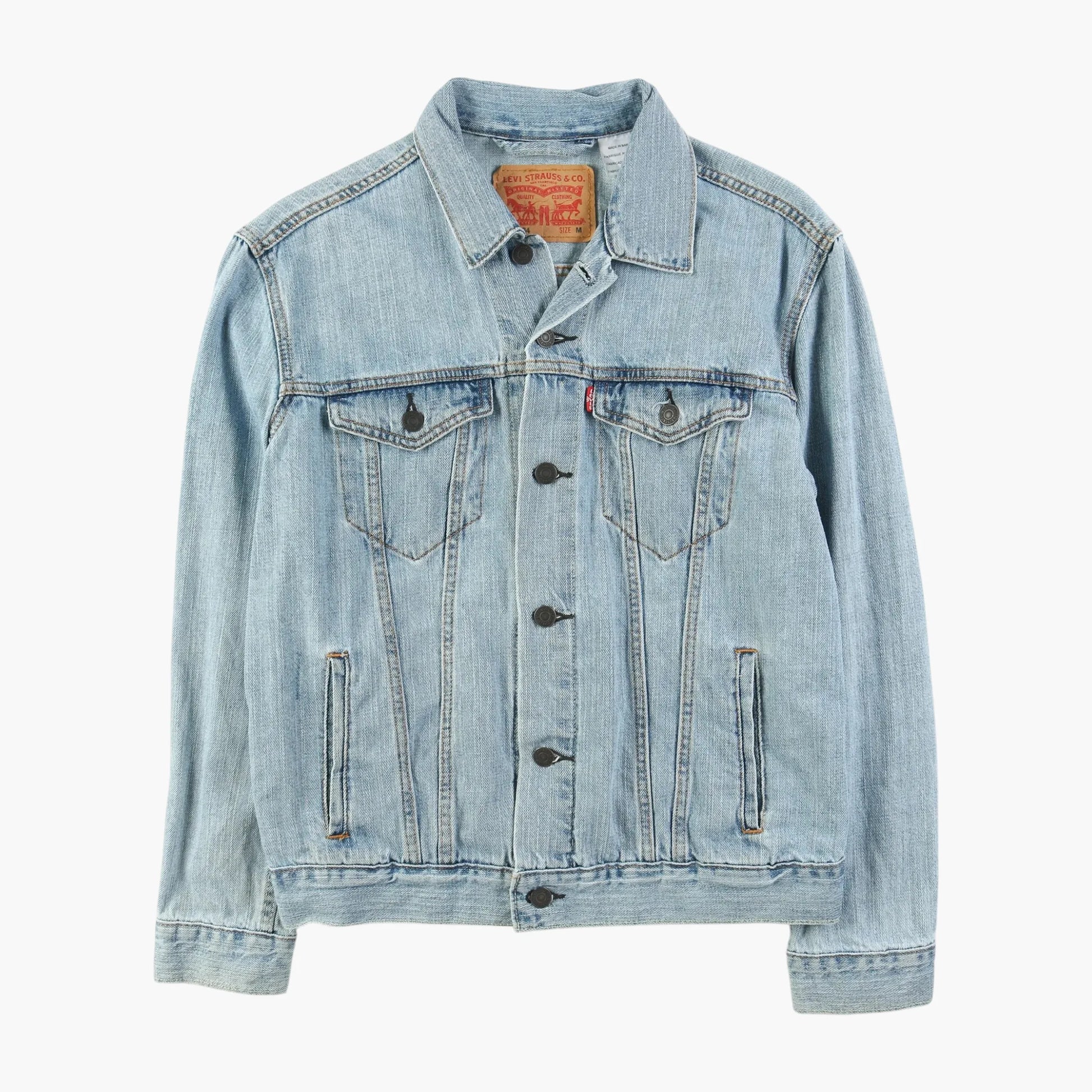 Vintage Denim Trucker Jacket
