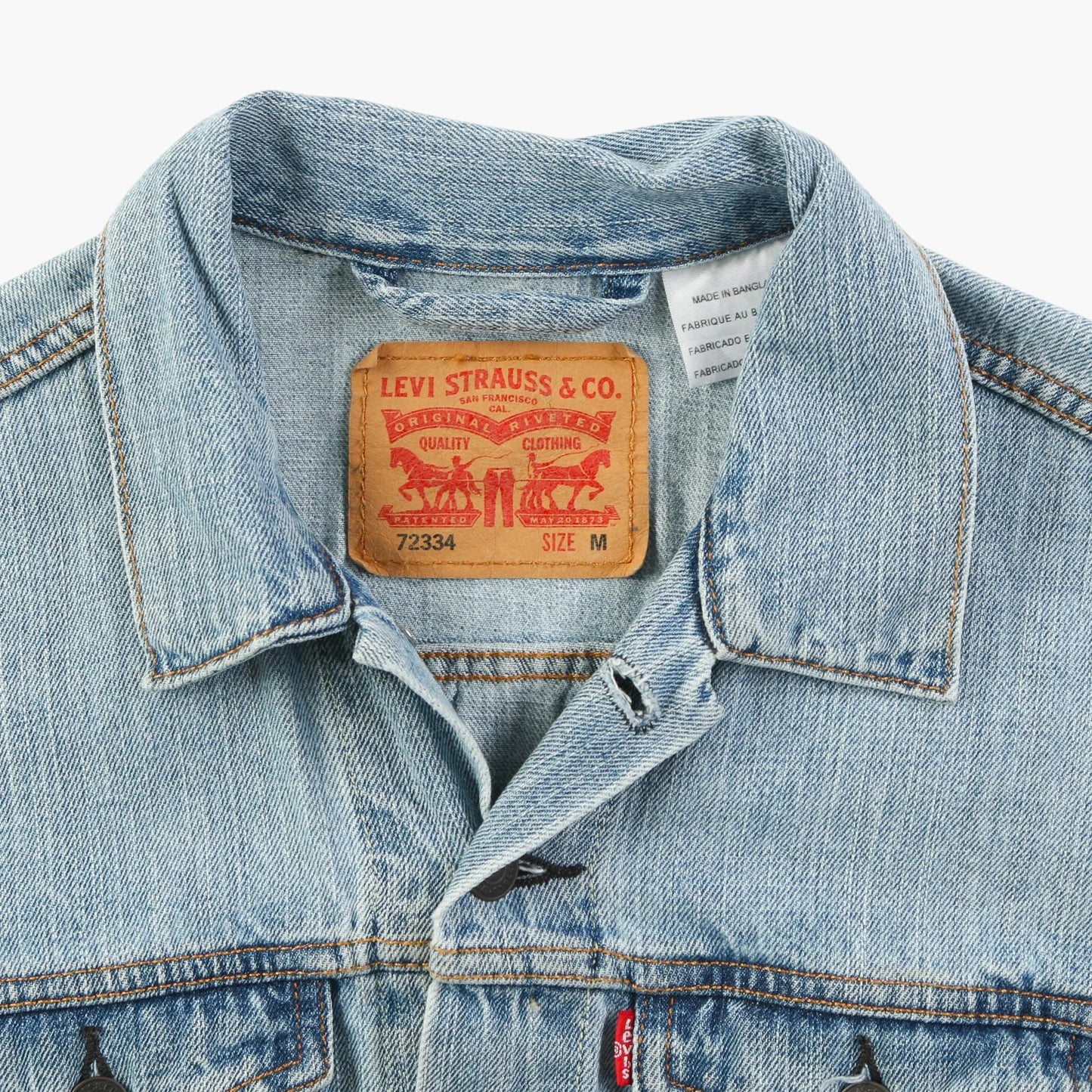Vintage Denim Trucker Jacket