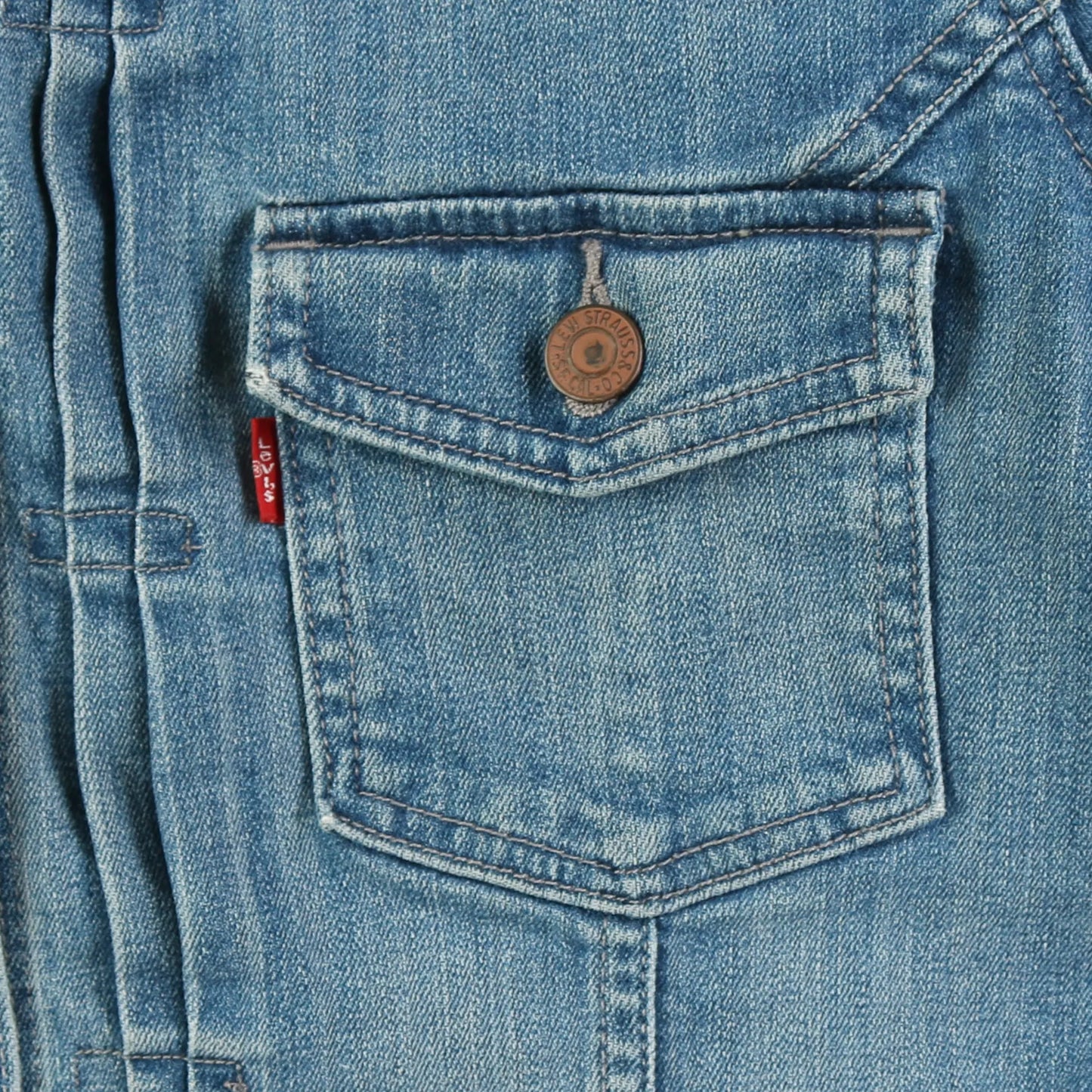 Vintage Denim Trucker Jacket