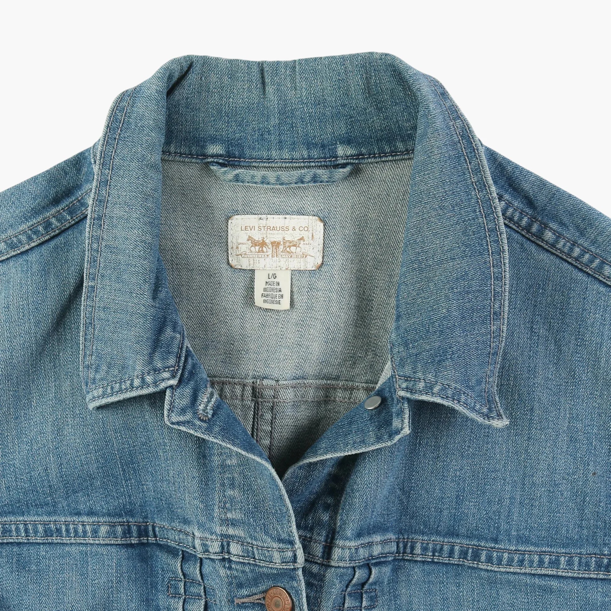 Vintage Denim Trucker Jacket