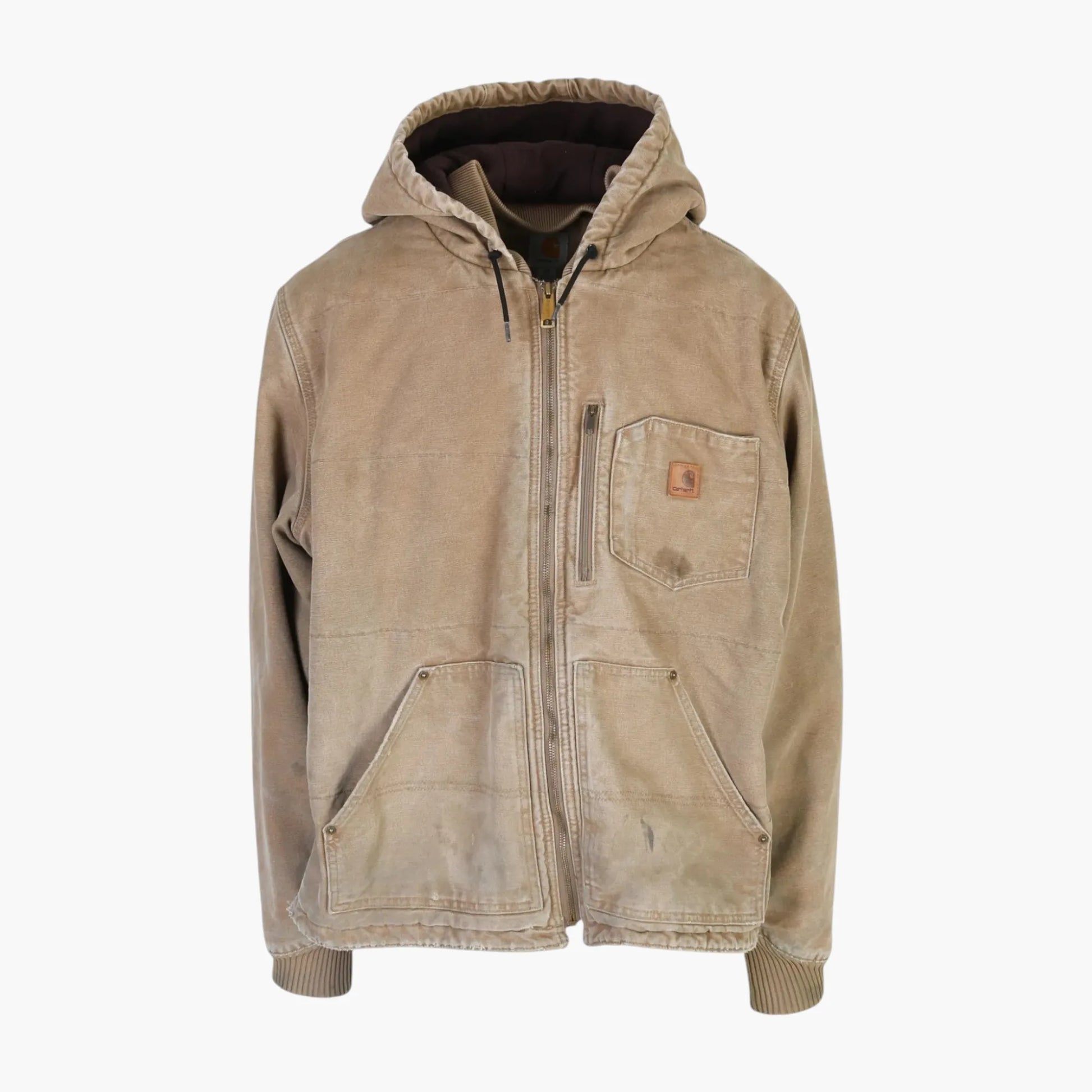 Active Hooded Jacket - Brown