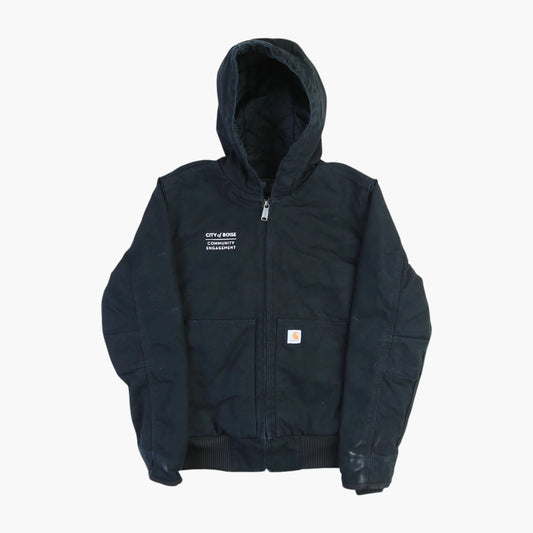 Active Hooded Jacket - Black