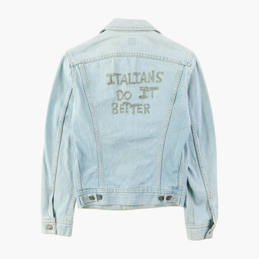 Vintage Denim Trucker Jacket