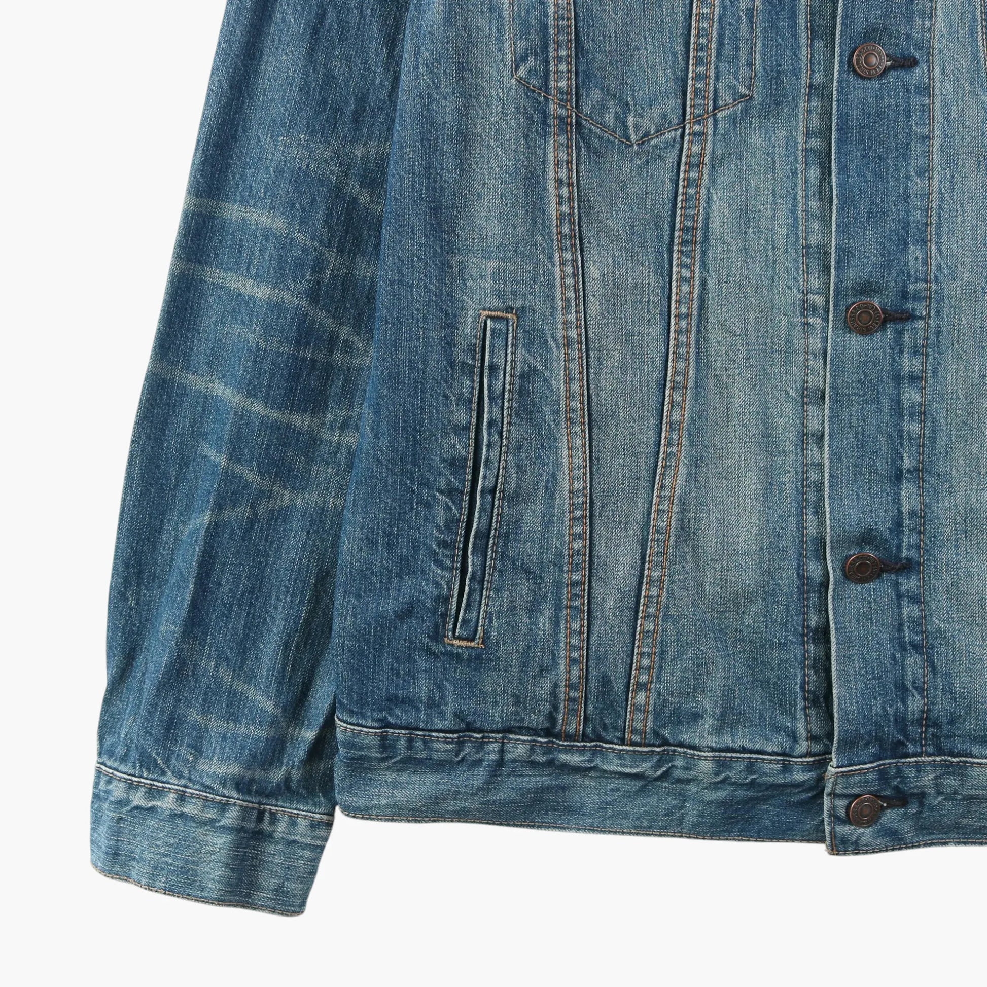 Vintage Denim Trucker Jacket