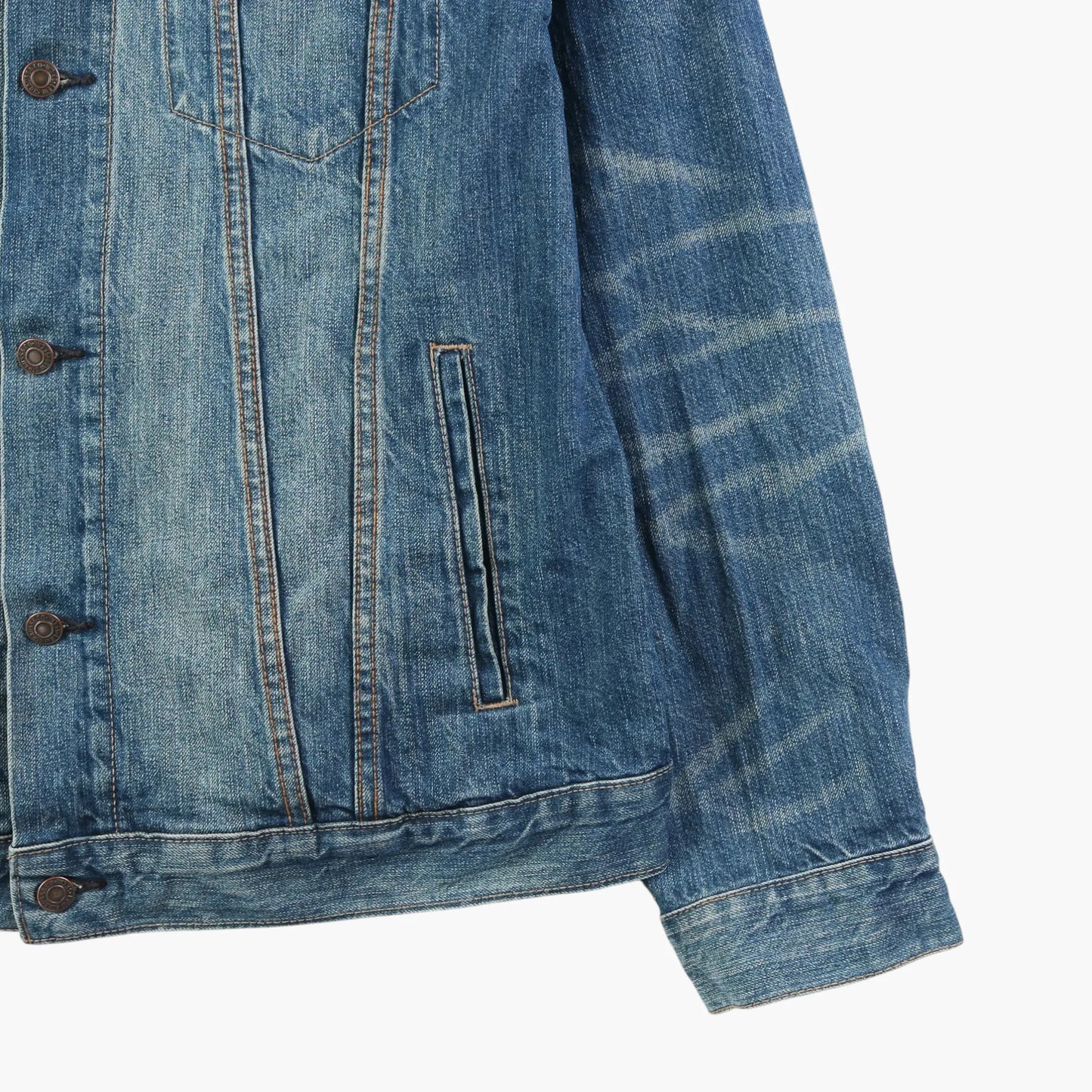 Vintage Denim Trucker Jacket