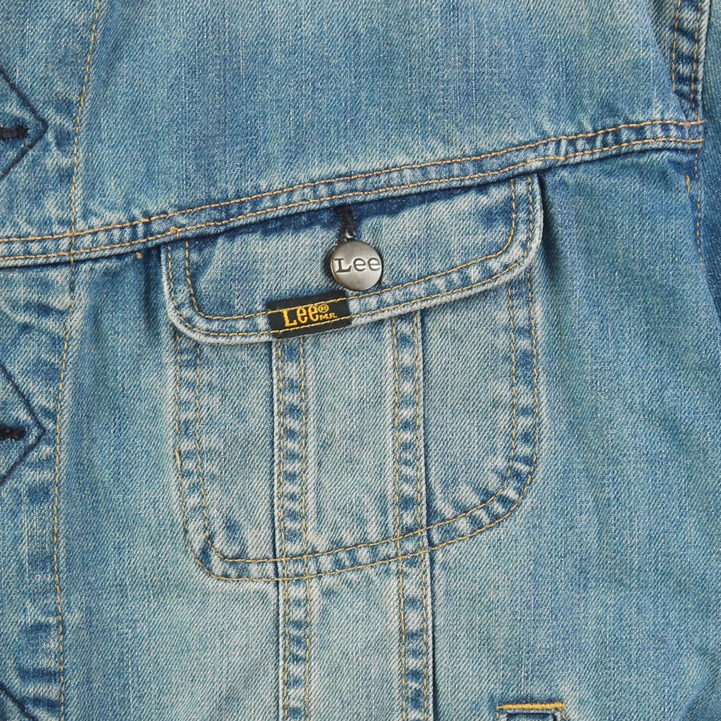 Vintage Denim Trucker Jacket