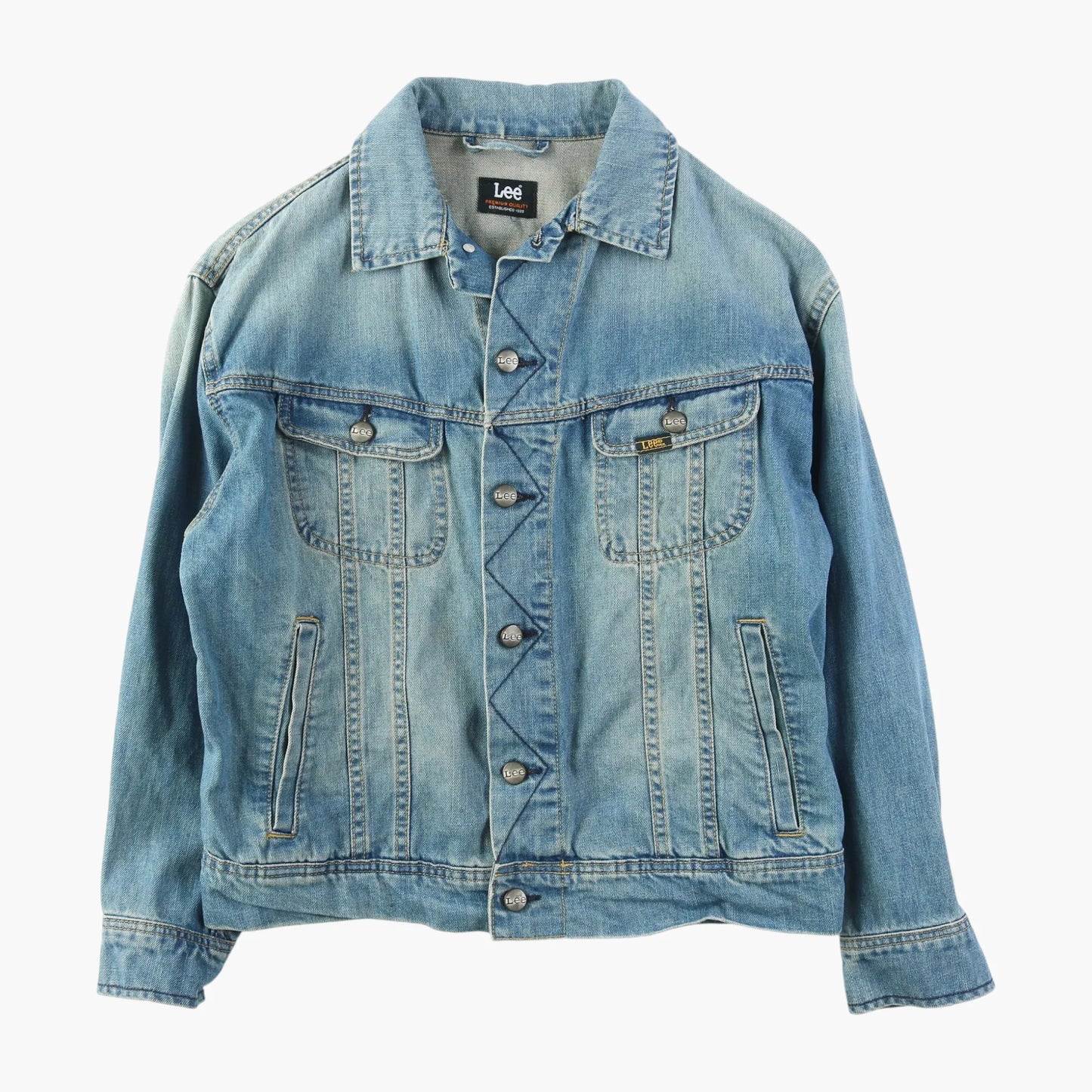 Vintage Denim Trucker Jacket