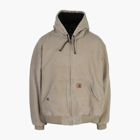 Active Hooded Jacket - Beige