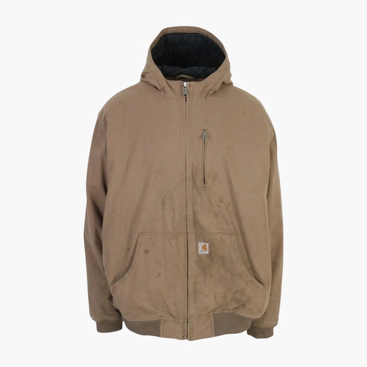 Active Hooded Jacket - Beige