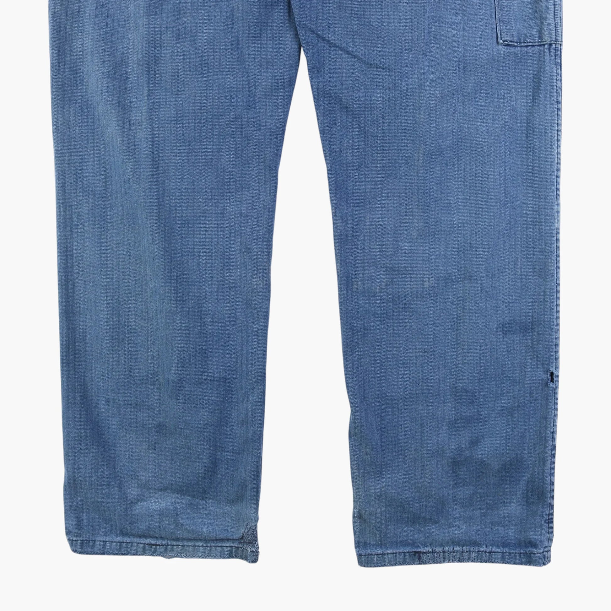 Vintage French Worker Trousers - 38" 34"