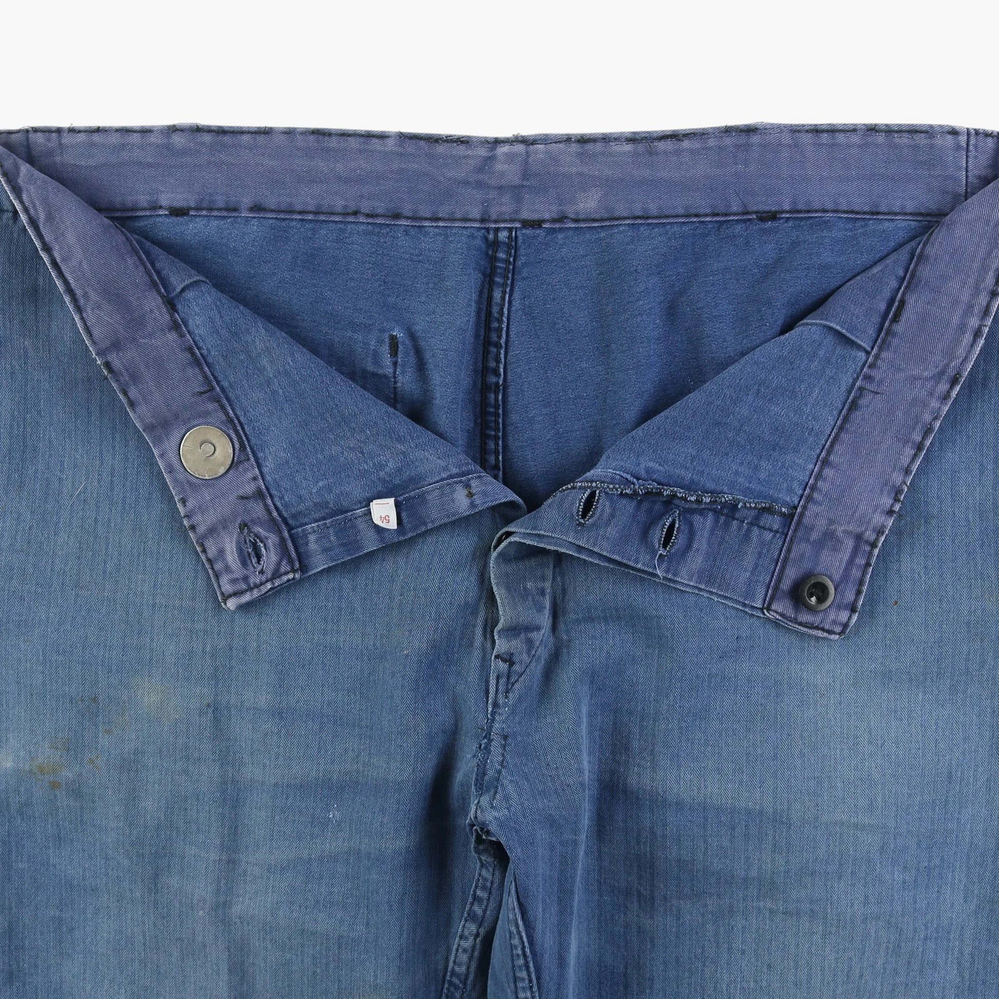 Vintage French Worker Trousers - 38" 34"