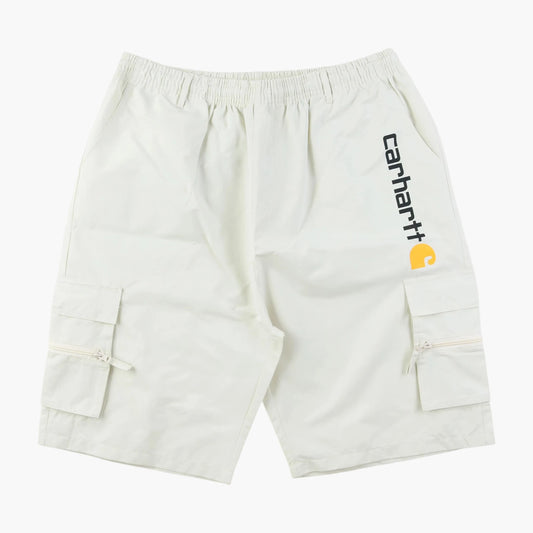 Cargo Shorts - White