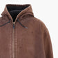 Active Hooded Jacket - Brown