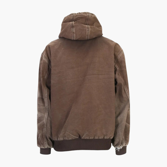 Active Hooded Jacket - Brown