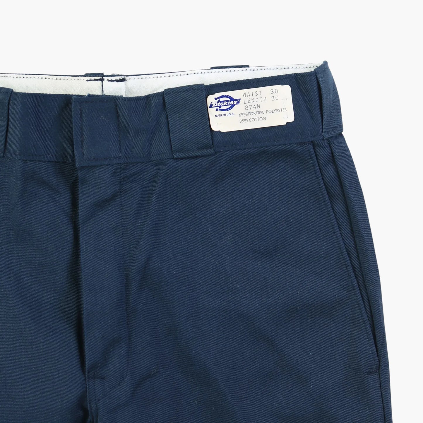 1970's 874 Work Trousers - Navy - 30" 30"