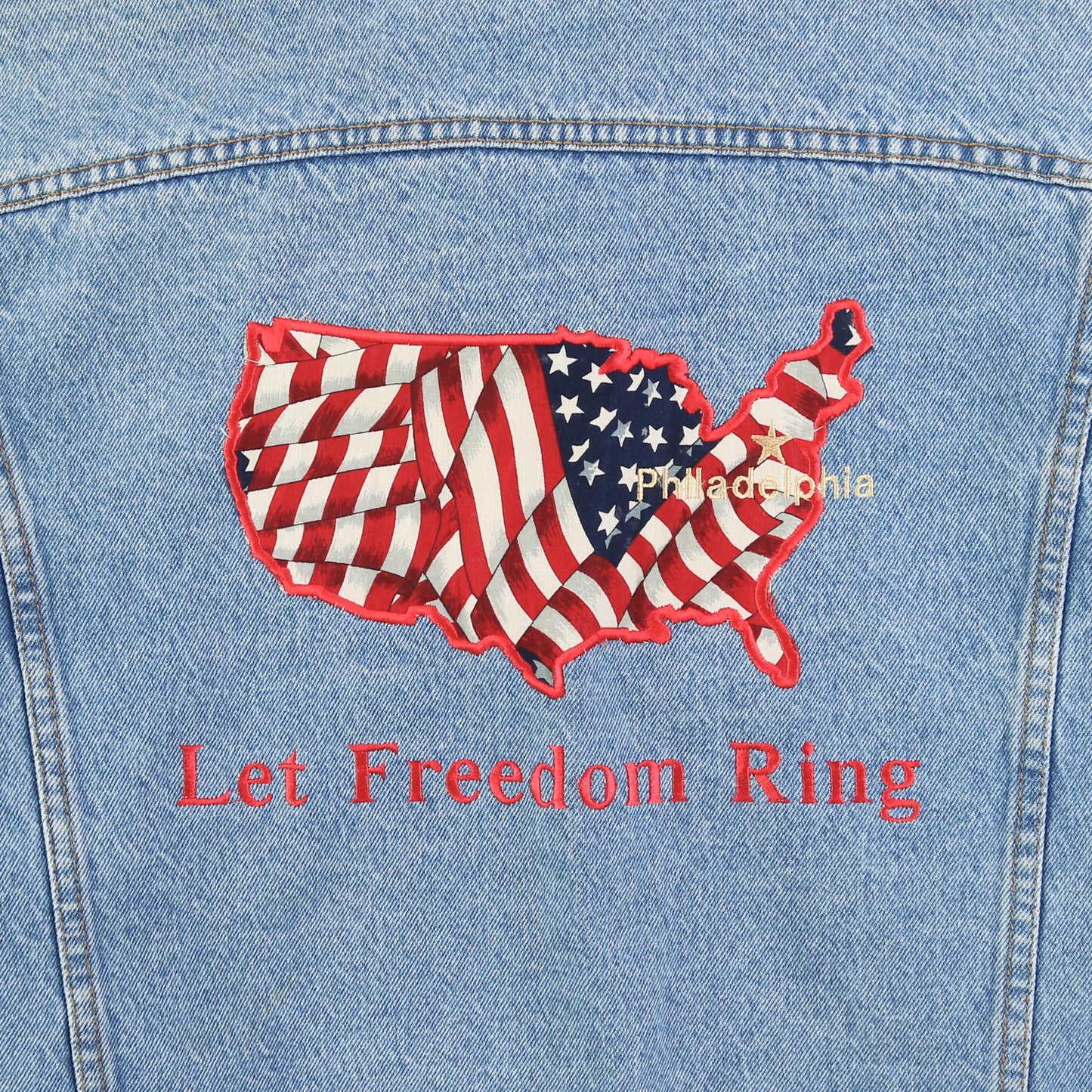 Vintage Denim Trucker Jacket