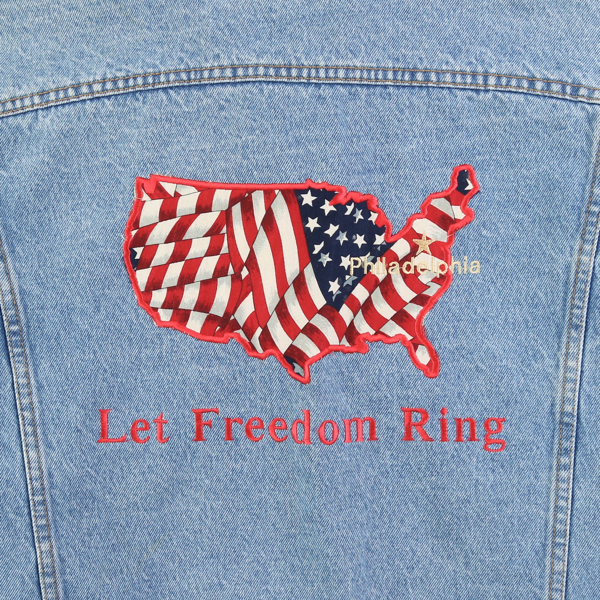 Vintage Denim Trucker Jacket