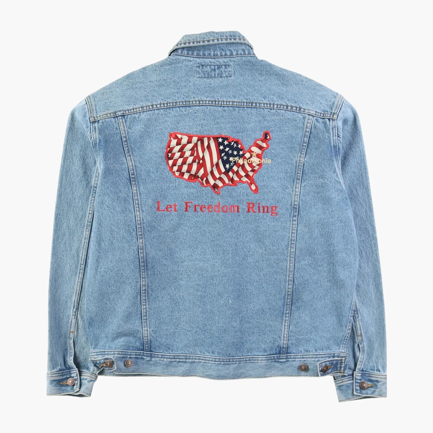 Vintage Denim Trucker Jacket