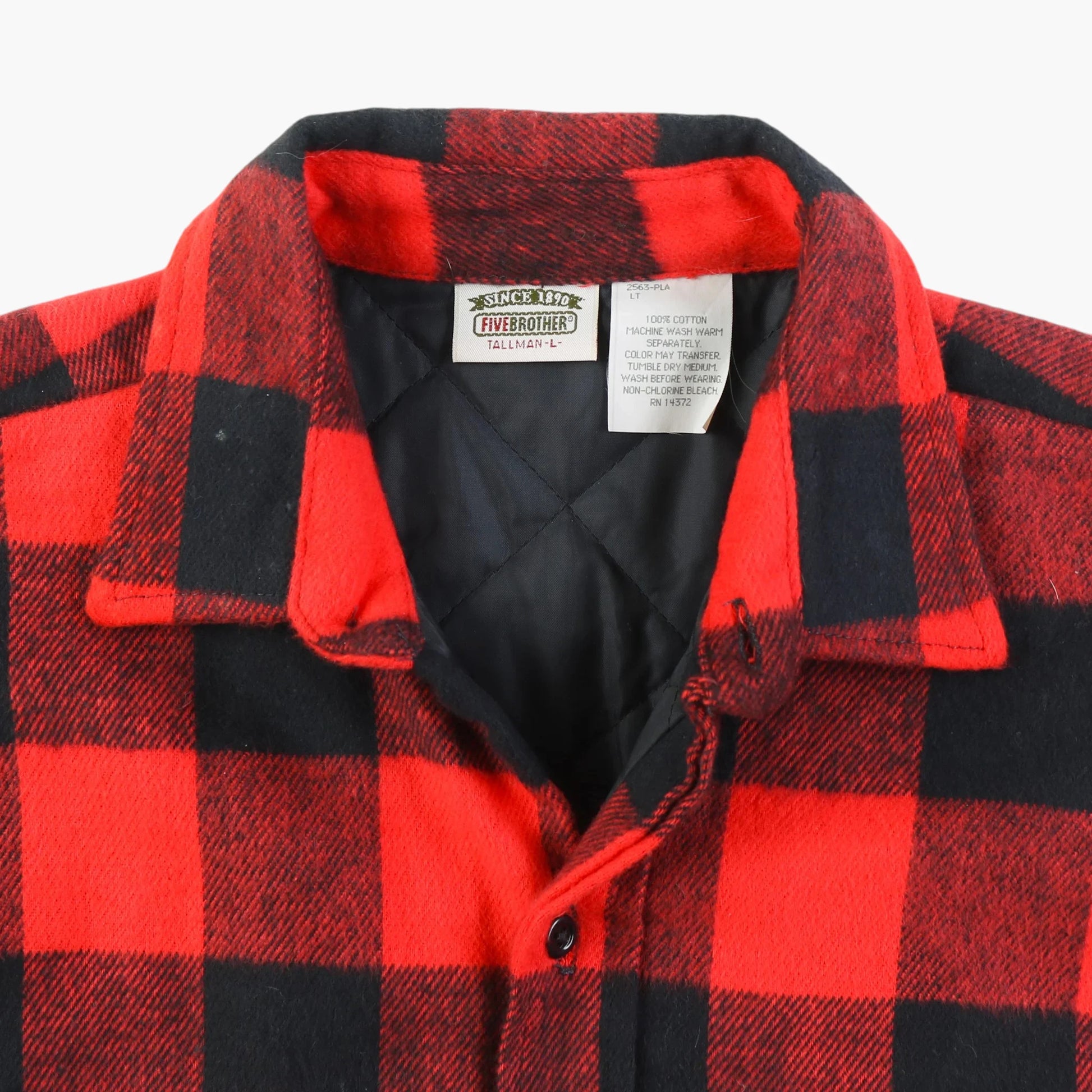 Five Brother Padded Flannel Shirt