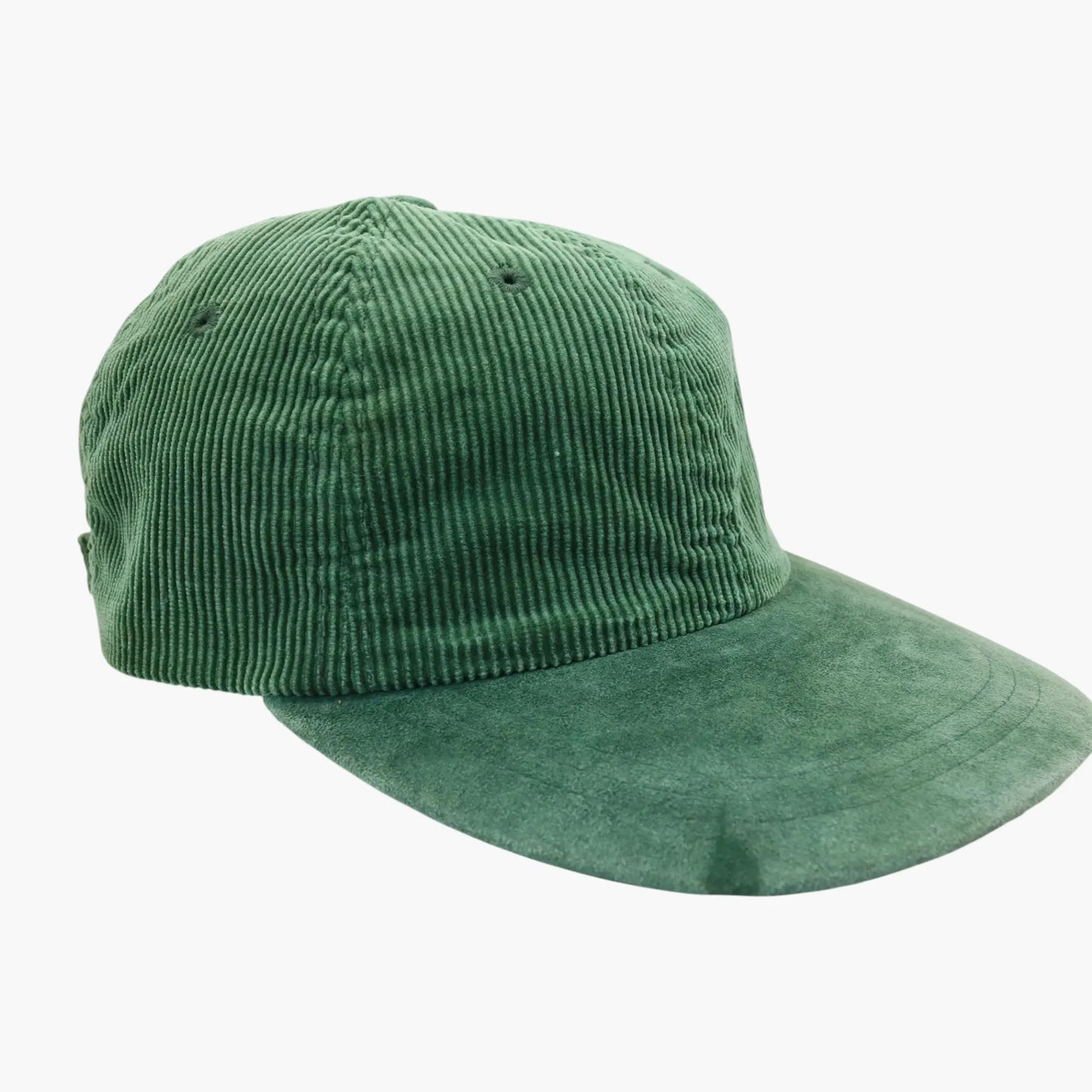 Green Corduroy Cap