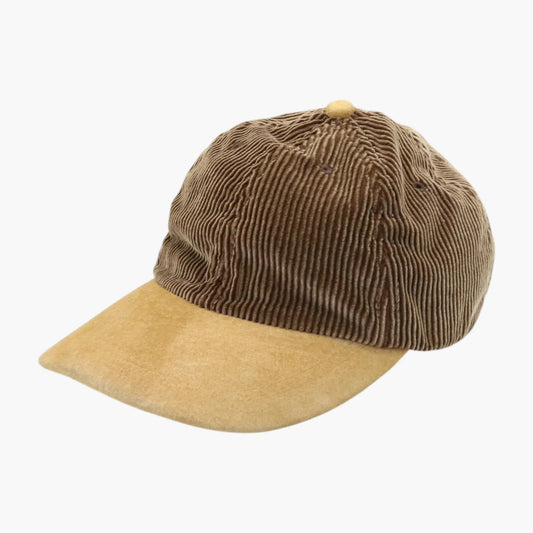 Brown Corduroy Cap