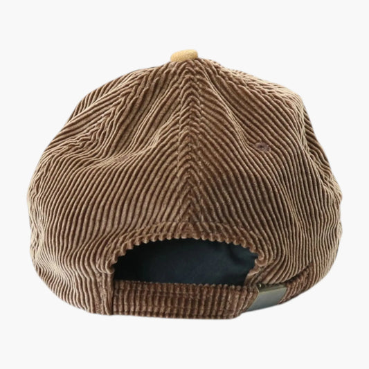 Brown Corduroy Cap