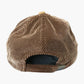 Brown Corduroy Cap