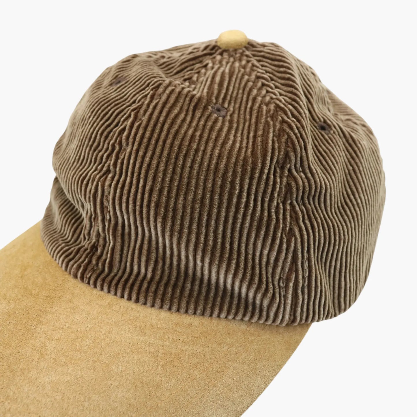 Brown Corduroy Cap