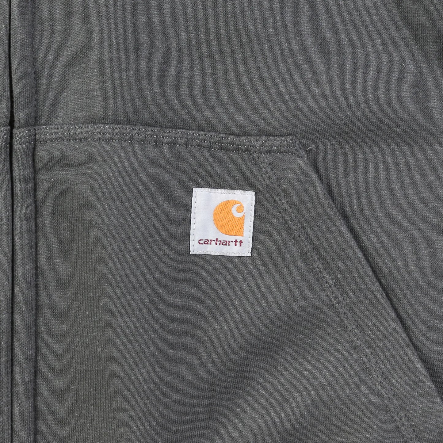 Vintage Zip Hoodie - Grey