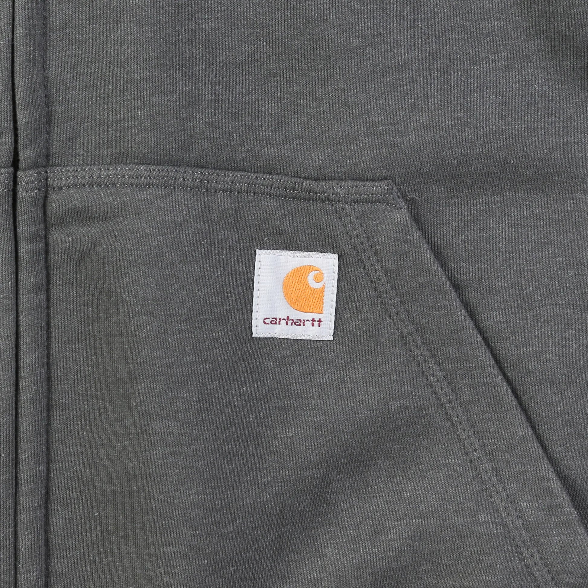 Vintage Zip Hoodie - Grey