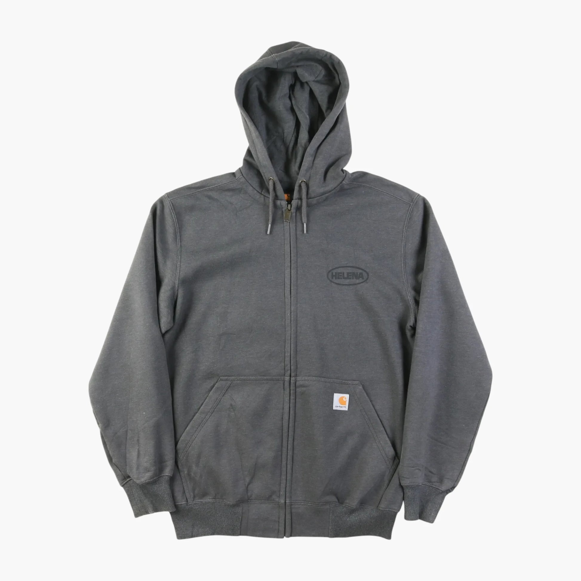 Vintage Zip Hoodie - Grey
