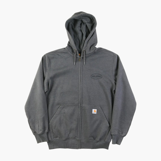 Vintage Zip Hoodie - Grey