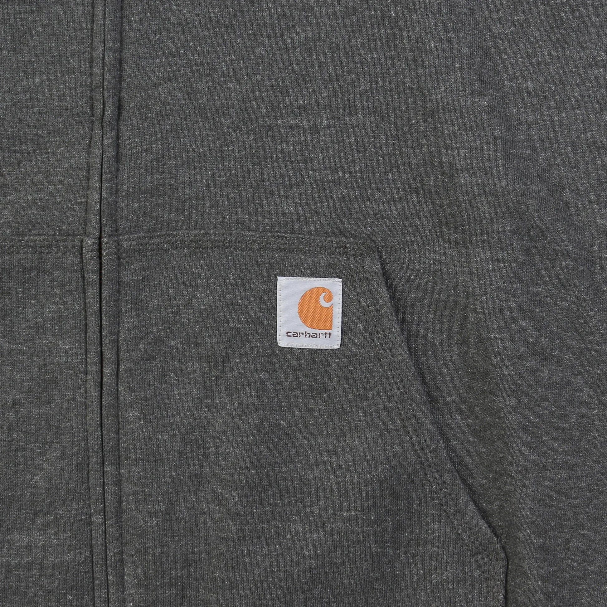 Vintage Zip Hoodie - Grey