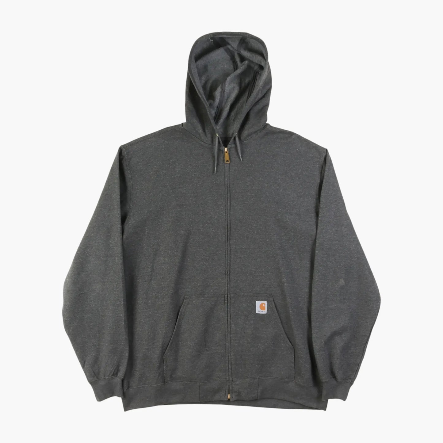 Vintage Zip Hoodie - Grey