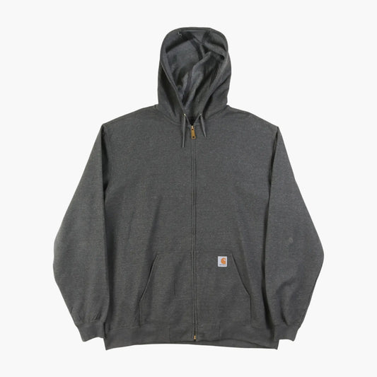 Vintage Zip Hoodie - Grey