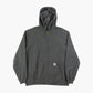 Vintage Zip Hoodie - Grey