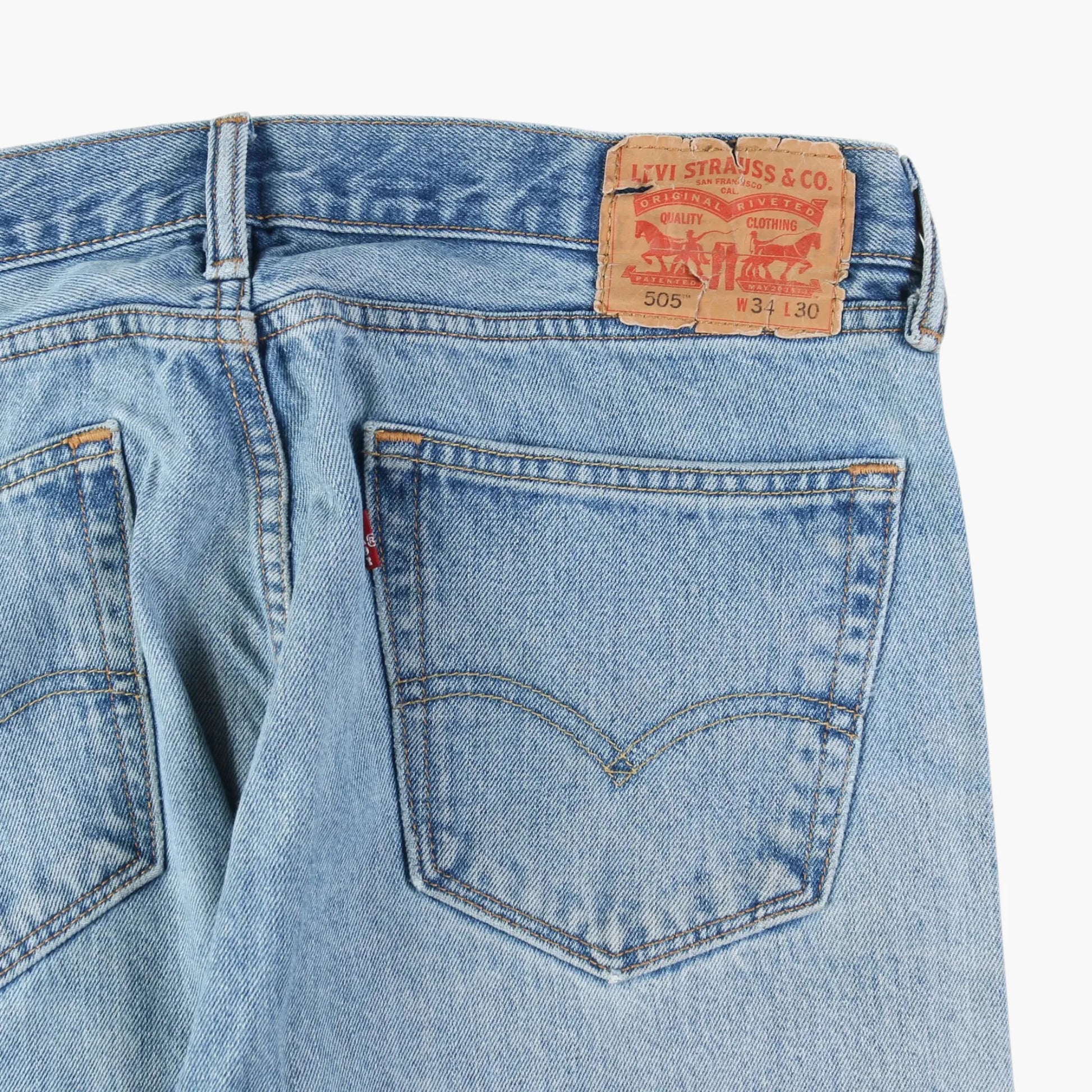 Vintage 505 Jeans - Blue 34/30