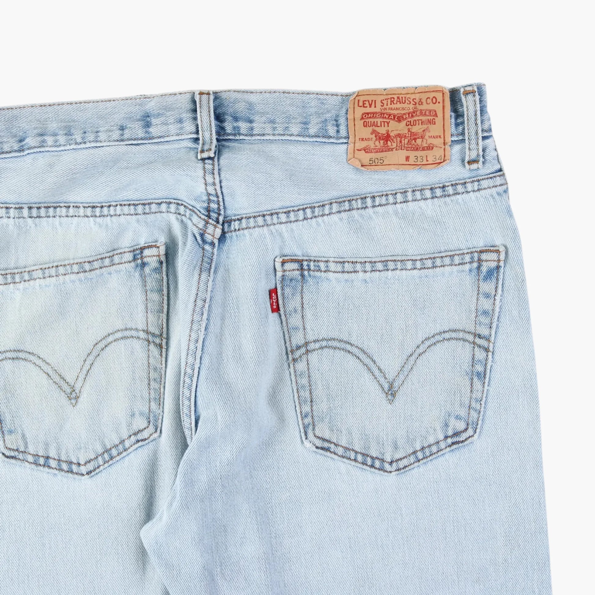 Vintage 505 Jeans - Blue 33/34