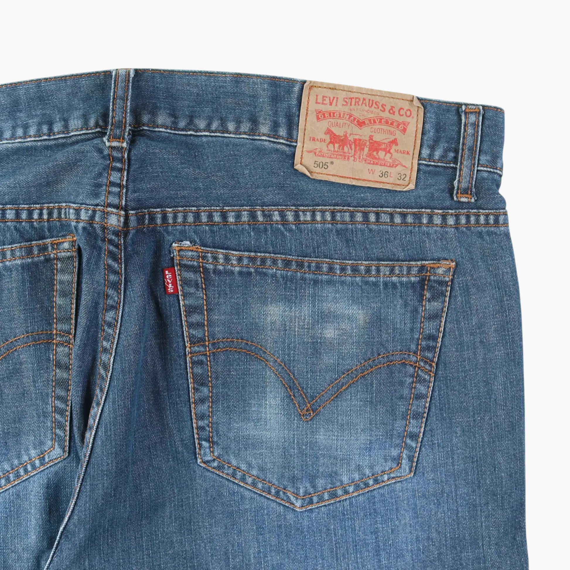 Vintage 505 Jeans - Blue 36/32