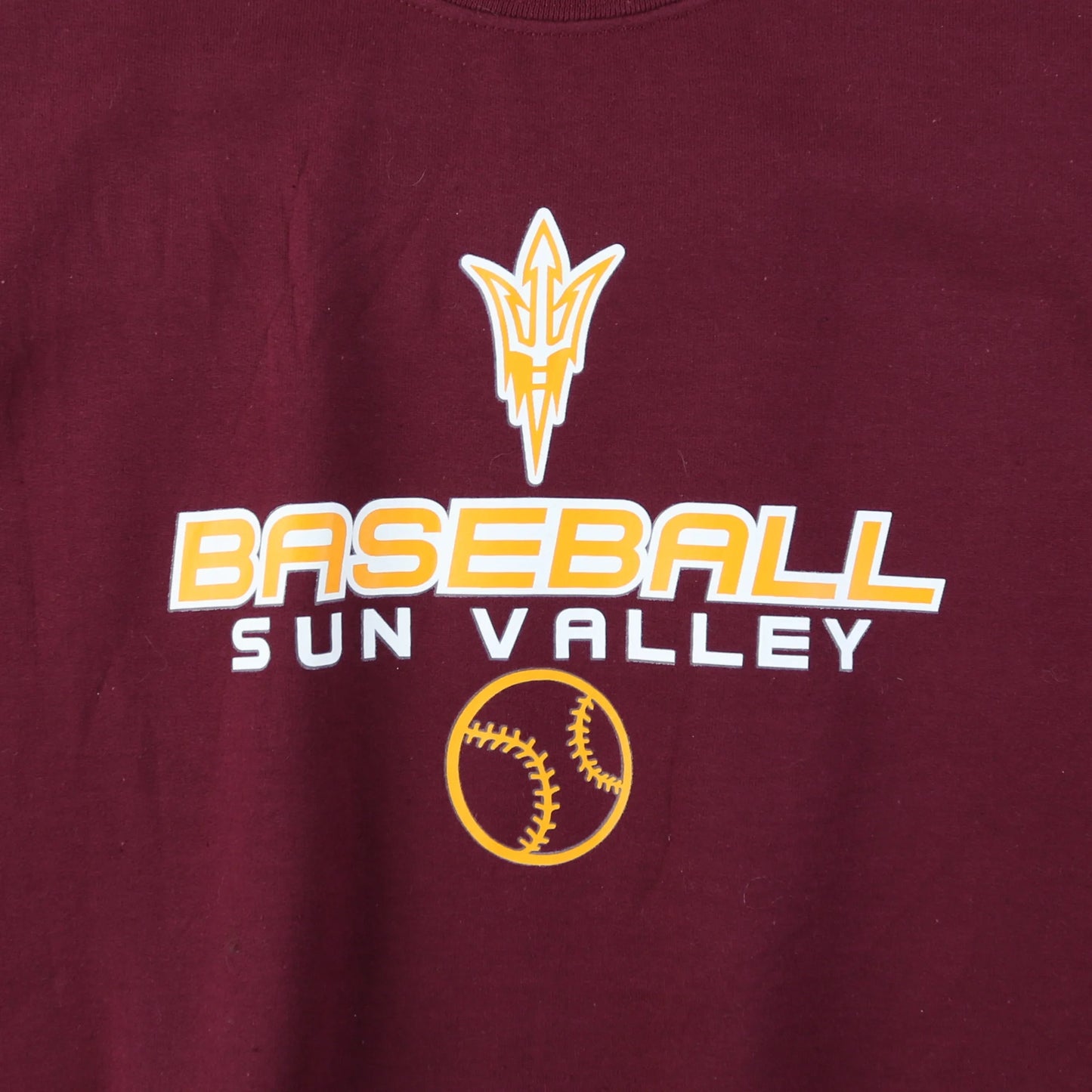 Vintage 'Sun Valley Baseball' Graphic Sweatshirt