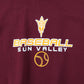 Vintage 'Sun Valley Baseball' Graphic Sweatshirt