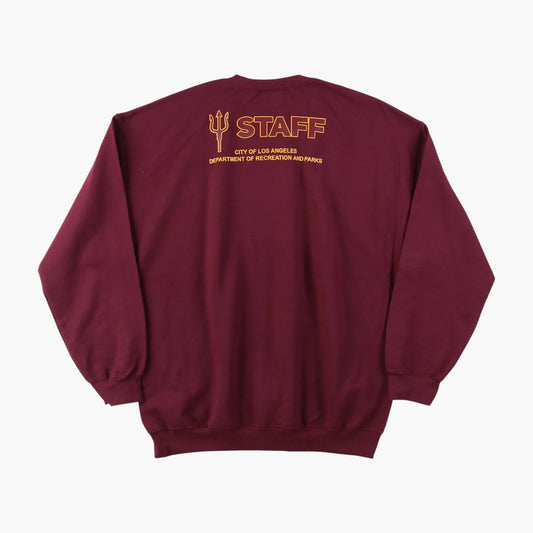 Vintage 'Sun Valley Baseball' Graphic Sweatshirt