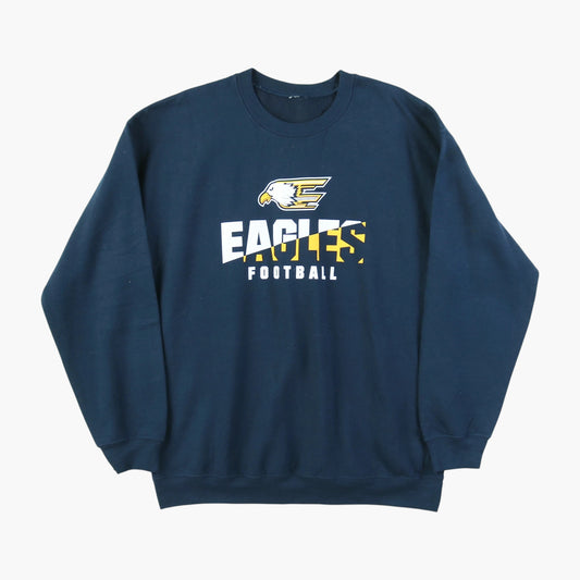 Vintage 'Eagles Touchdown Club' Graphic Sweatshirt