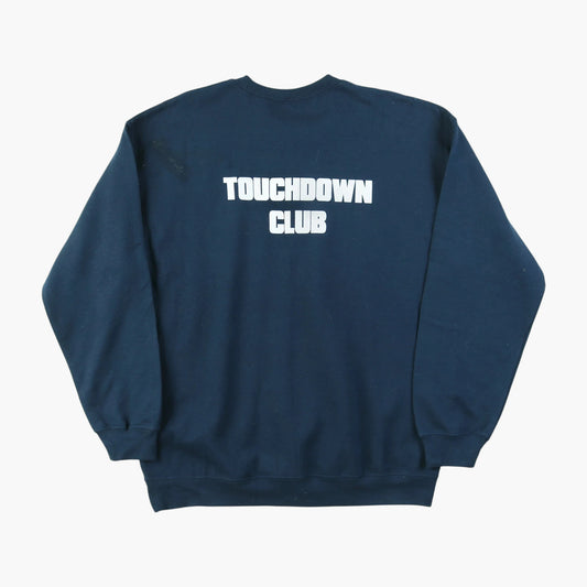 Vintage 'Eagles Touchdown Club' Graphic Sweatshirt