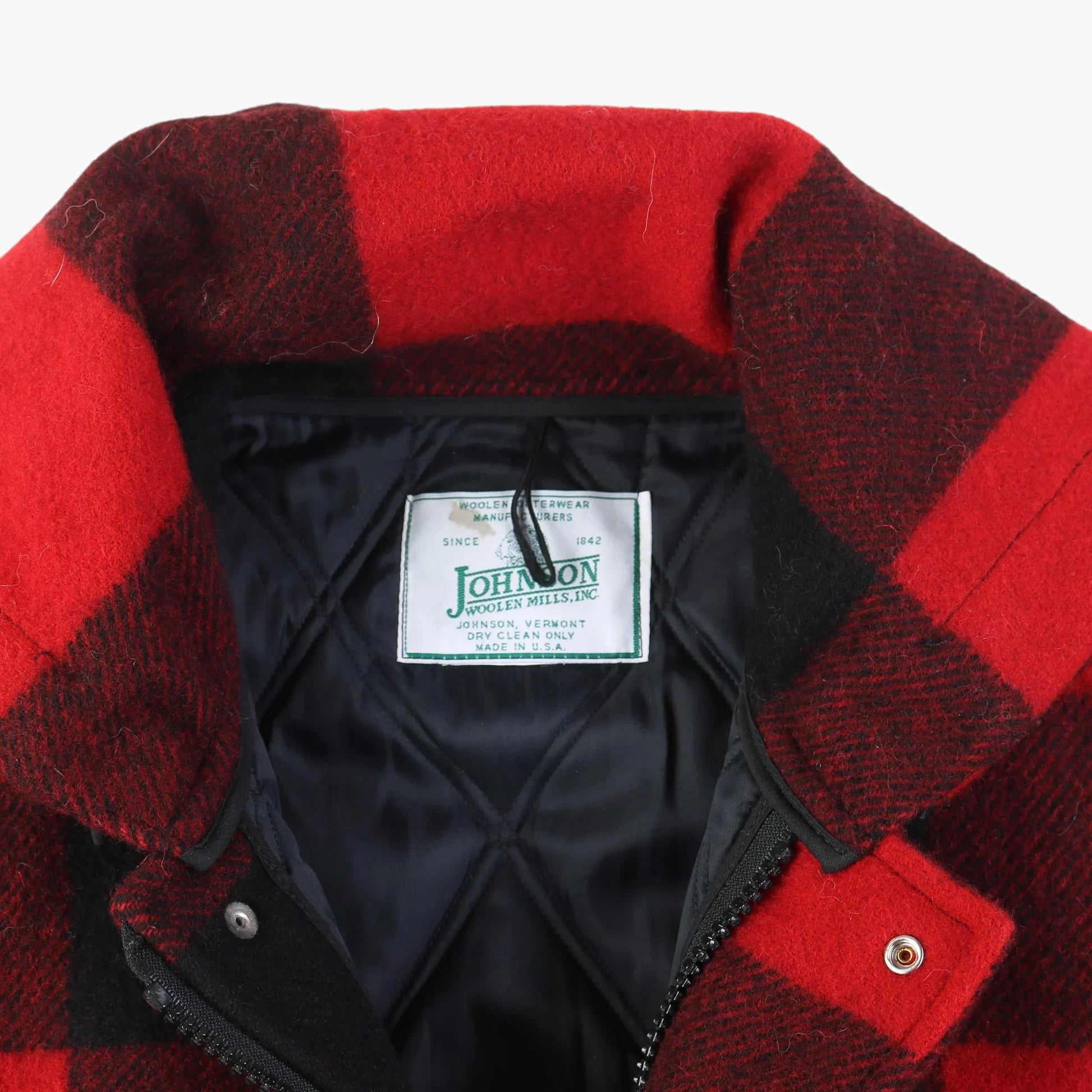 Johnson Woolen Mills Check Hunting Jacket