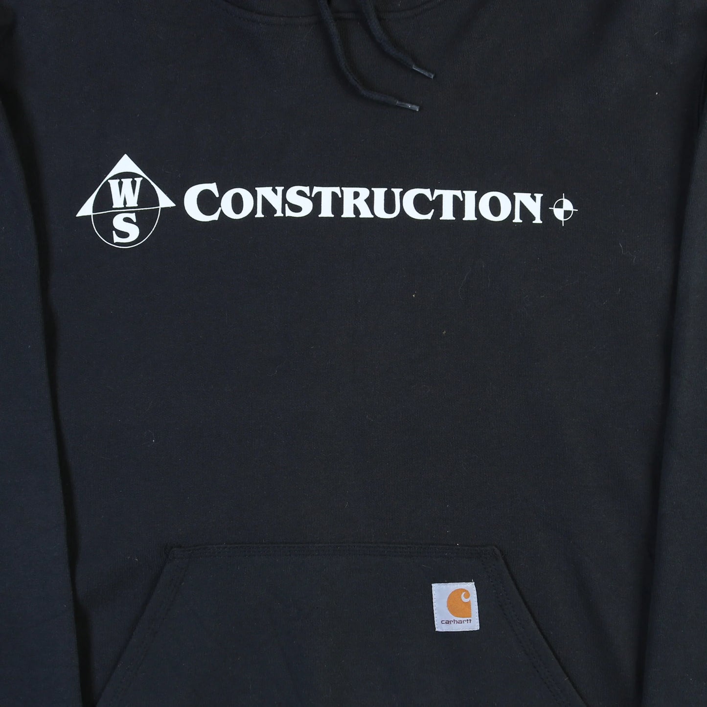 Vintage Hooded Sweatshirt - Black