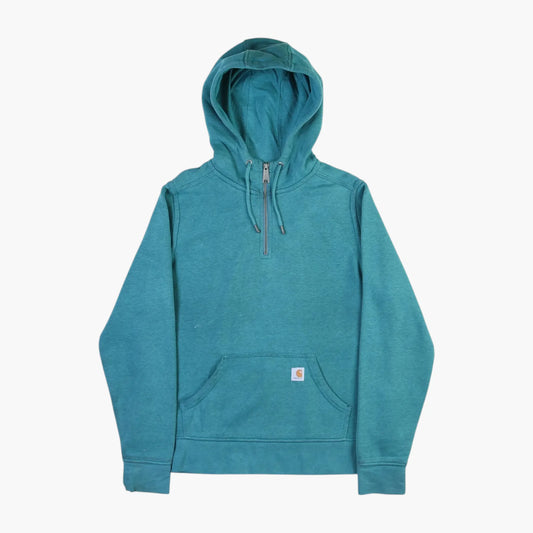 Vintage Hooded Sweatshirt - Turquoise