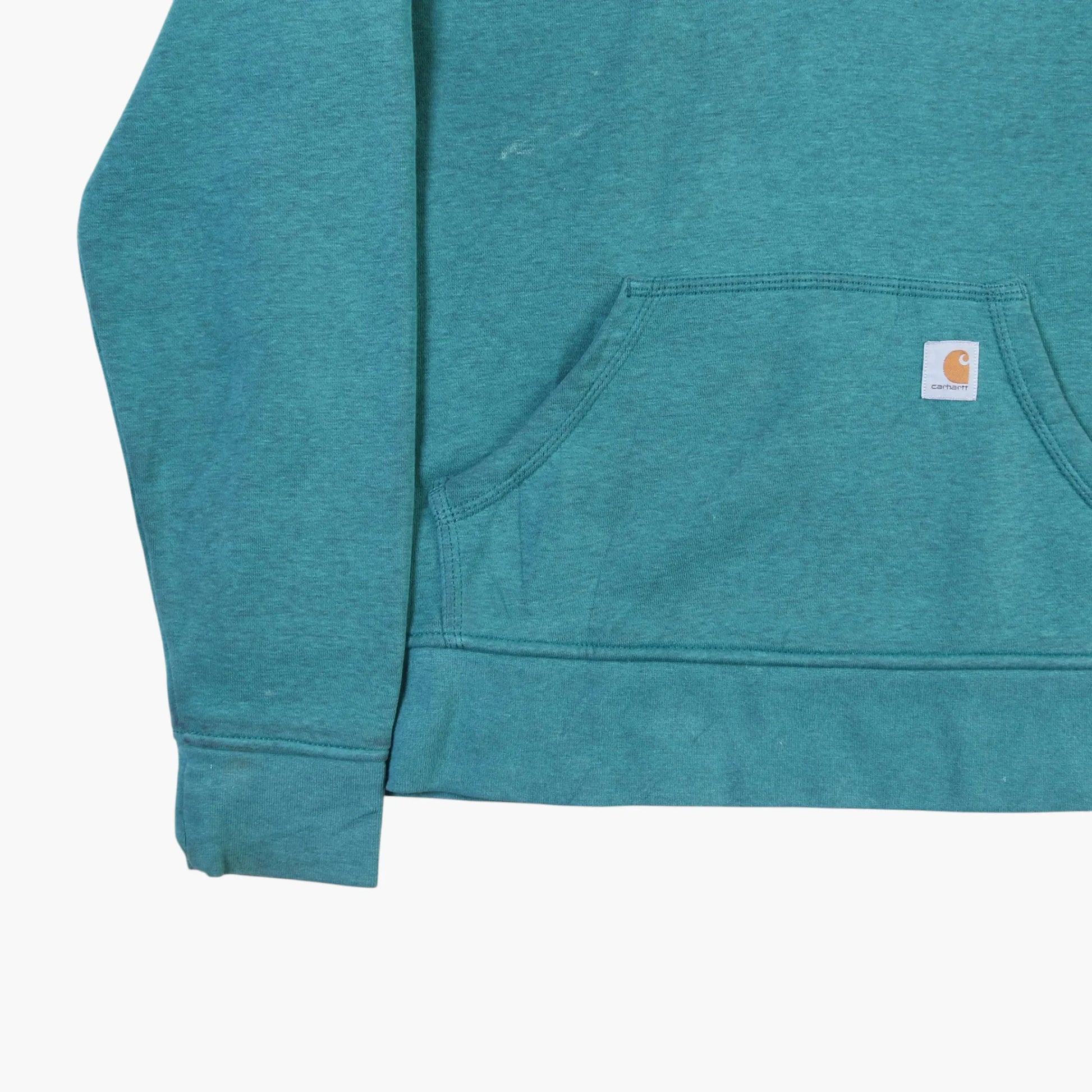 Vintage Hooded Sweatshirt - Turquoise